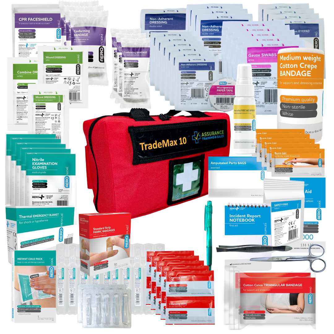 TradeMax 10-First Aid Kit Construction-Assurance Training and Sales-Assurance Training and Sales