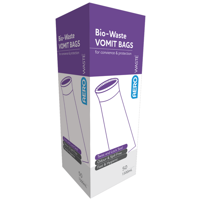 Vomit Bag-AERO-Box of 50-Assurance Training and Sales