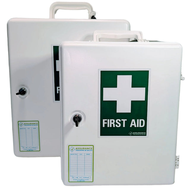 Wall Mounted First Aid Cabinet 5 Small-Workplace First Aid Kits-Assurance Training and Sales-Assurance Training and Sales