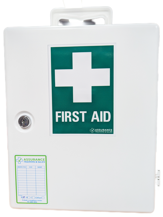 Wall Mounted First Aid Cabinet 5 person Large-Kits, Bags & Cabinets-Assurance Training and Sales-Assurance Training and Sales