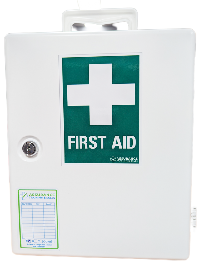 Wall Mounted First Aid Cabinet Small-Kits, Bags & Cabinets-AERO-Assurance Training and Sales