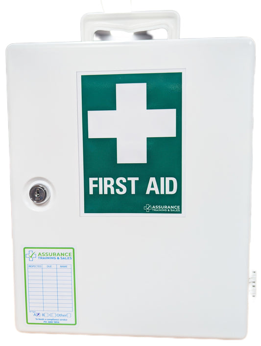 Wall Mounted First Aid Cabinet Small-Kits, Bags & Cabinets-AERO-Assurance Training and Sales