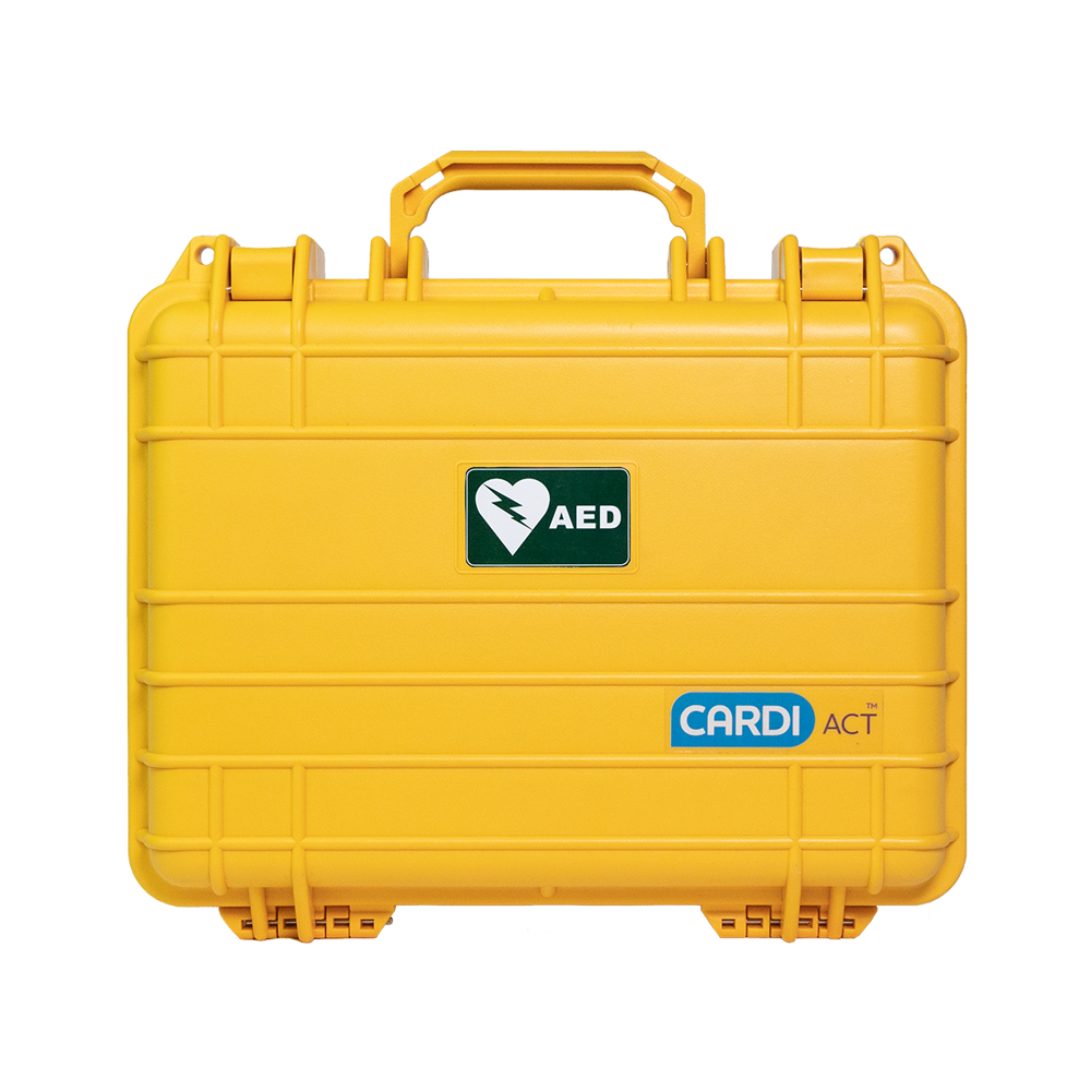 Waterproof AED Case-Waterproof Pelican Case First Aid Kit-AERO-Medium 33 x 28 x 12cm-Assurance Training and Sales