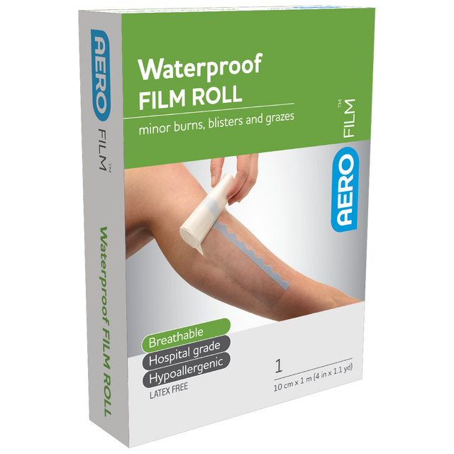 Waterproof Film Dressing Range-Water Proof Wound Dressing-AERO-6 x 7cm single-Assurance Training and Sales