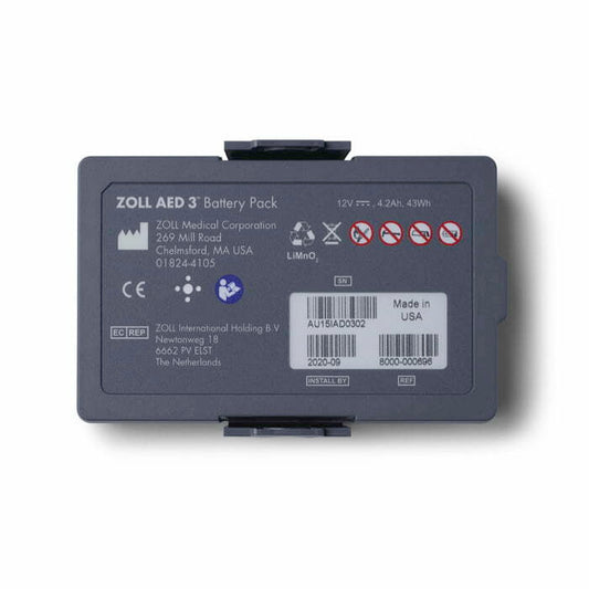 ZOLL AED 3 Defibrillator Battery-Zoll-Assurance Training and Sales