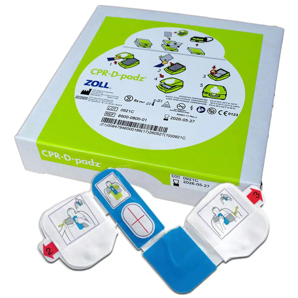 ZOLL AED Plus Defibrillator Pad Adults-Zoll-Assurance Training and Sales