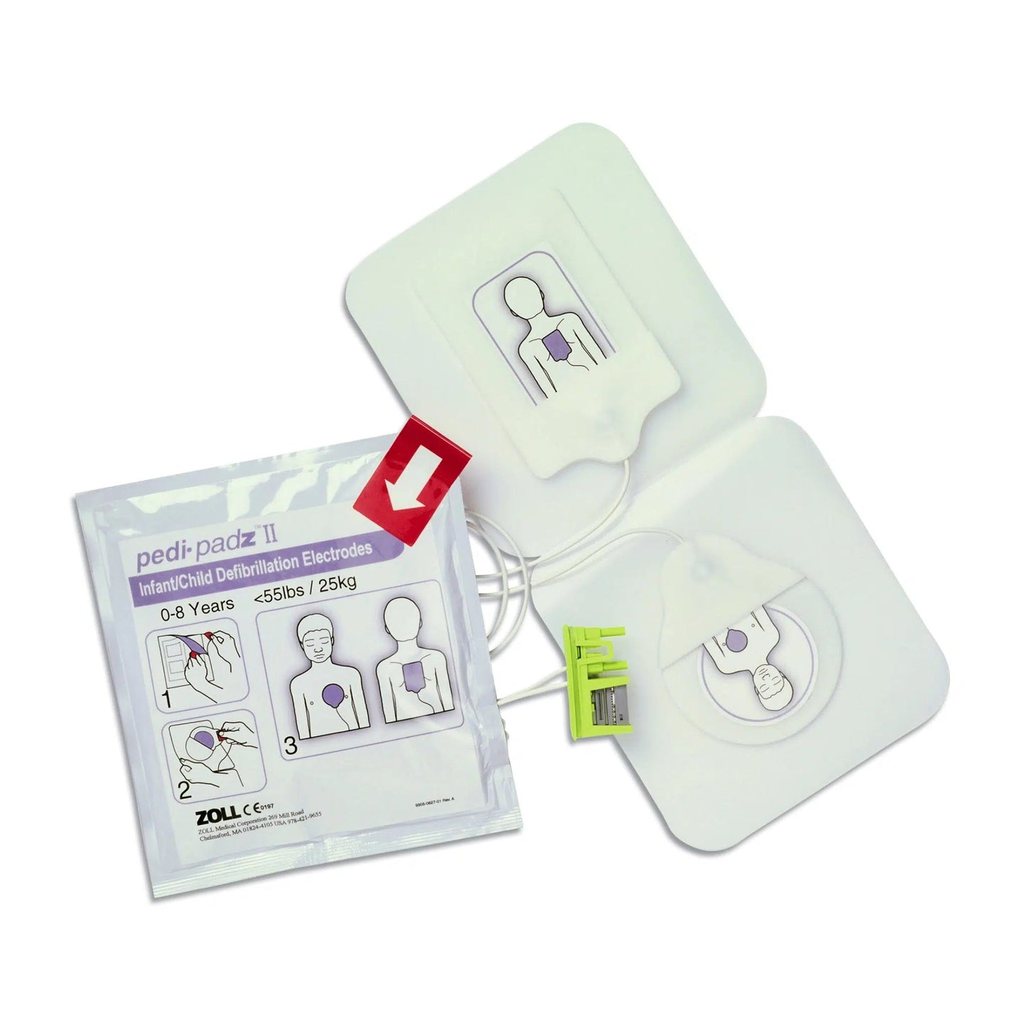 ZOLL AED Plus Defibrillator Pads Kids-AED pads-Zoll-Assurance Training and Sales