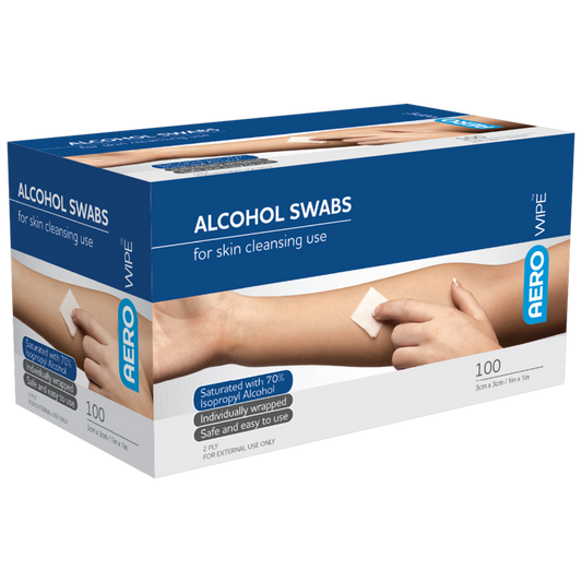 alcohol swabs twin pack-Hand Sanitizers & Wipes-Assurance Training and Sales-Assurance Training and Sales