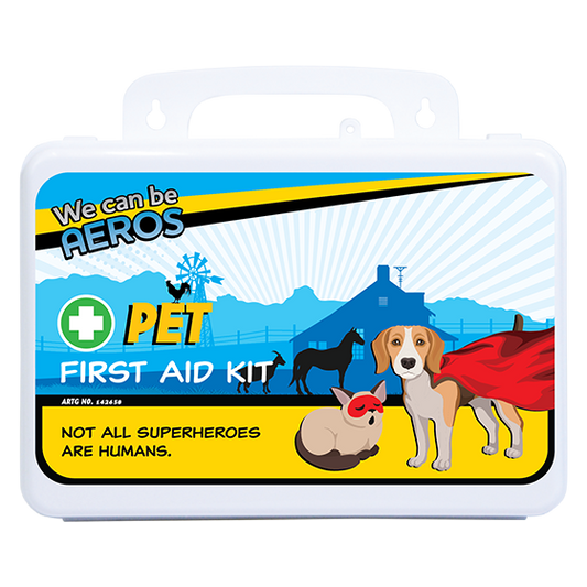 Pet Plastic Waterproof First Aid Kit