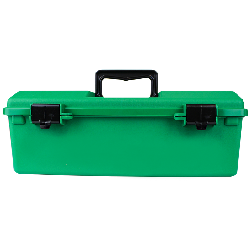 AEROCASE Medium Green Plastic Tacklebox with 1 Liftout Tray