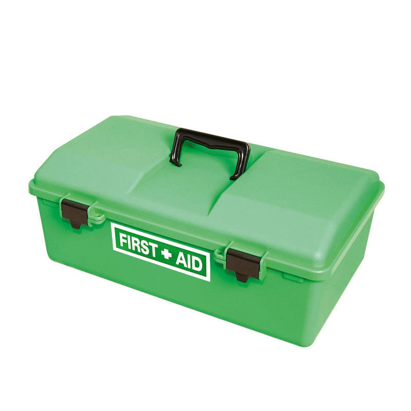 Green Plastic Case with Liftout Tray Medium (Packed as Type A)