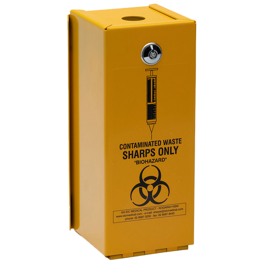 AEROHAZARD Steel Sharps Disposal Safe 1.4L (includes 2 x SD1400)